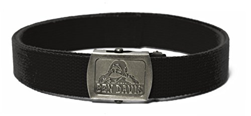 Ben Davis Mens Belt Cotton Webbing Casual Belts with Metal Buckle 54