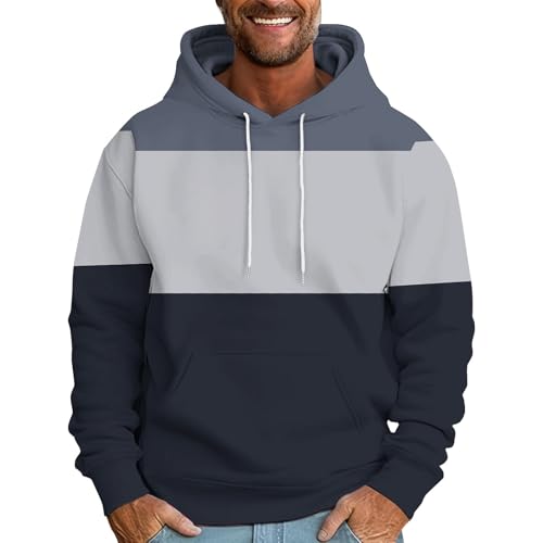 Muscularfit Western Aztec Ethnic Hooded Sweatshirts for Men 2024 Trendy Long Sleeve Ethnic Graphic Tee Shirts Loose Hoodies