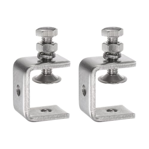 Toolparts And Accessories 2Pcs Stainless Steel C Clamps Mini 1