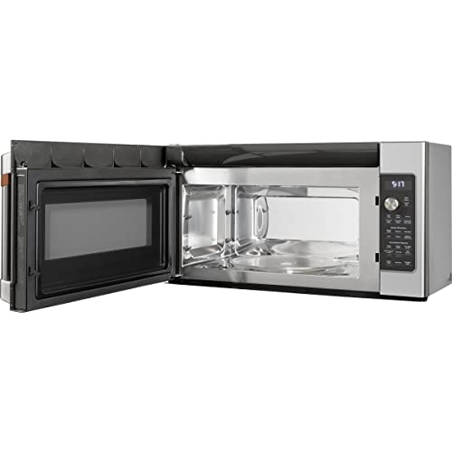 Café Cafe 1.7 Cu. Ft. Convection Over-the-Range Microwave Oven, Stainless Steel CVM517P2RS1 Café Cafe 1.7 Cu. Ft. Convection Over-the-Range Microwave Oven, Stainless Steel CVM517P2RS1