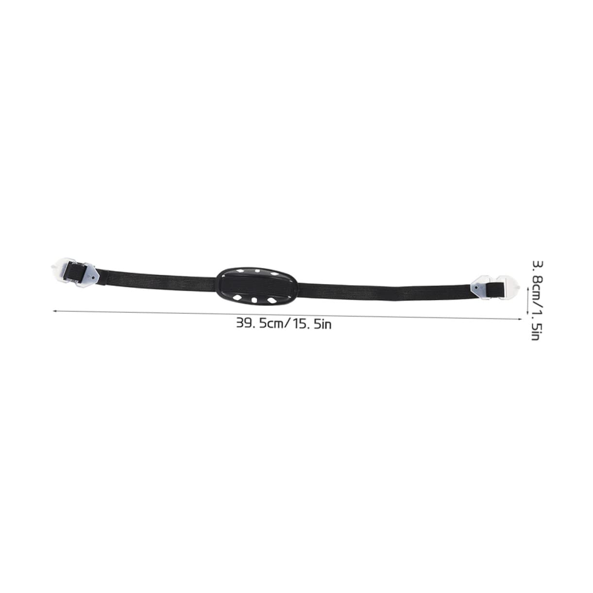 TOYANDONA 4 Set Sottogola Del Casco Sottogola Per Cappelli Cappello Duro Costruzione Di Elmetti Approvati Cinghia Del Casco Regolabile Bande Mento Poliestere Black 3 Pezzi * 4
