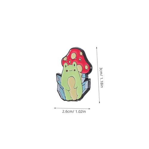Épingles de grenouille et champignon mignon comme petit cadeau original pour ados