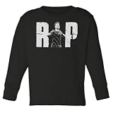 Nena & Nene Jota RIP Tribute Design - Memorial Soccer Farewell Toddler Long Sleeve Tshirt (Black, 3T)