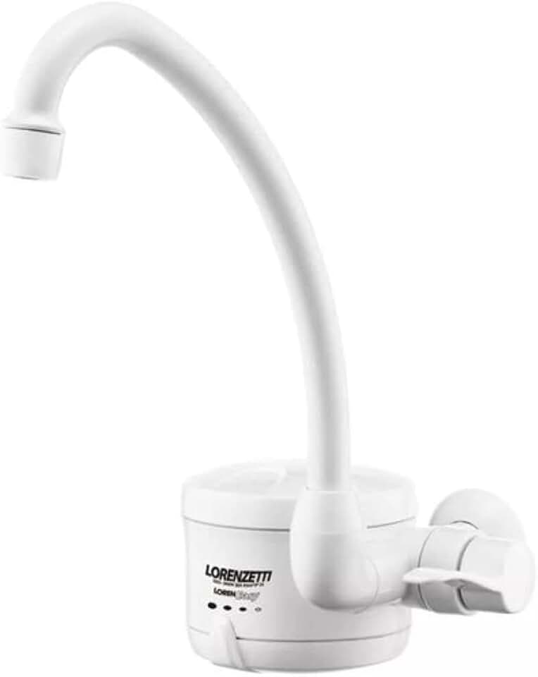 Torneira Elétrica Loren Easy 220V 5500W, Lorenzetti, 7550036, Branco, Pequeno