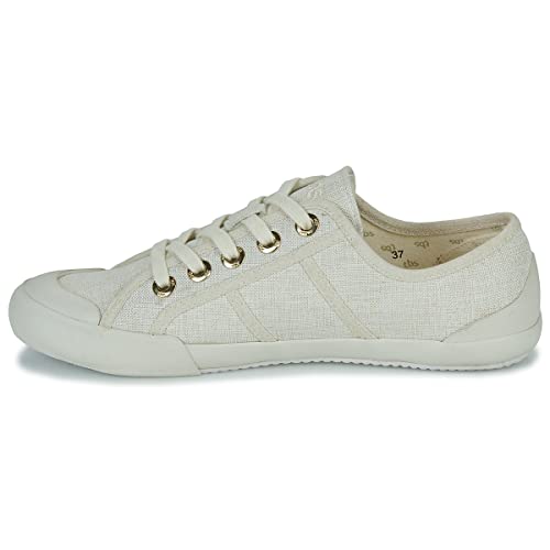 TBS OPIACE, Tige Basse Lacet Femme, Beige, 38 EU