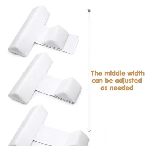 Image of Side Sleeper Weddge Adjustable Soft and Breathable Pillow | crib wedge for baby reflux