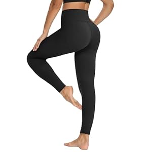 YOLIX Workout Leggings for Women – High Waisted Yoga Pants Tummy Control Compression for Running