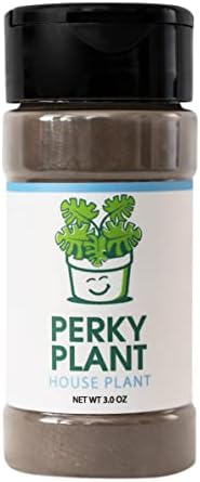 Perky Plant | Water Soluble Organic House Plant Food Fertilizer | Formulated for Live Indoor House Plants | Simply Shake in Watering Can or Plant Pots