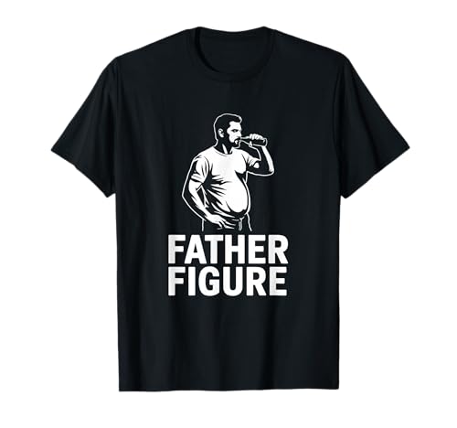 Funny Father Figure Beer Belly Dad BOD T-Shirt