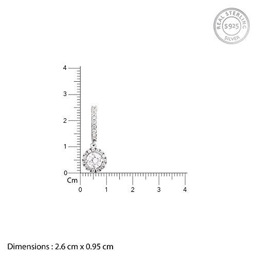 GIVA 925 Silver Drizzle Drop Earrings | Gifts for Women and Girls | With Certificate of Authenticity and 925 Stamp | 6 Months Warranty* - Image 7