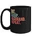 Algorand Crypto, Eat Sleep Algorand Repeat Mug 15oz, black