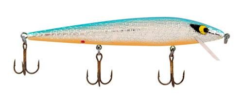 Smithwick Floating Rattlin'' Rogue Fishing Lure - Chrome/Blue Back/Orange Belly - 0-2 ft