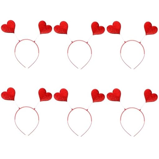 Healvian 6 diademas de corazón para San Valentín, accesorios para el cabello, accesorios para el cabello de San Valentín, diadema decorativa para el pelo, diadema de San Valentín, diadema de plástico | Ya disponible en tu tienda friki favorita! En mundofriki.es! Healvian 6 diademas de corazón para San Valentín, accesorios para el cabello, accesorios para el cabello de San Valentín, diadema decorativa para el pelo, diadema de San Valentín, diadema de plástico | Ya disponible en tu tienda friki favorita! En mundofriki.es!