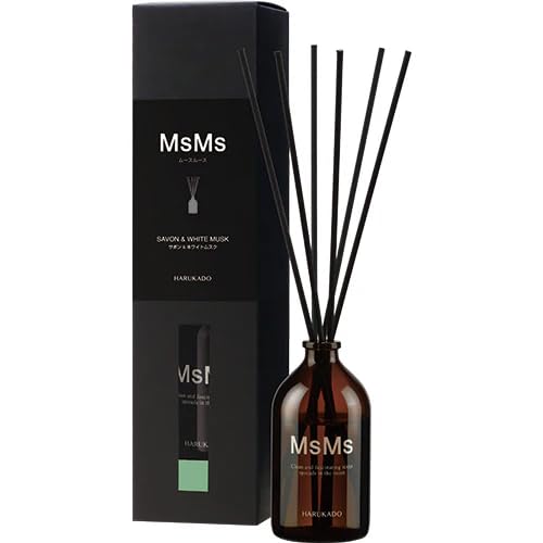 晴香堂(HARUKADO) ムースムース サボン&ホワイトムスク 室内用 日本製 人気 ギフト お洒落 容量:90ml（Amazon）