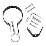 TOKIDNY Soporte para Jamón Italiano de Hierro Resistente Kit de Fijación Práctico para Hogar Hotel y Restaurante Fácil Instalación y Limpieza Sencilla para Almacenamiento y Corte de