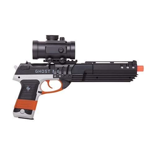 GameFace GFM39PG-CA Ghost Mayhem Spring-Powered Single-Shot Airsoft Pistol, California Compliant
