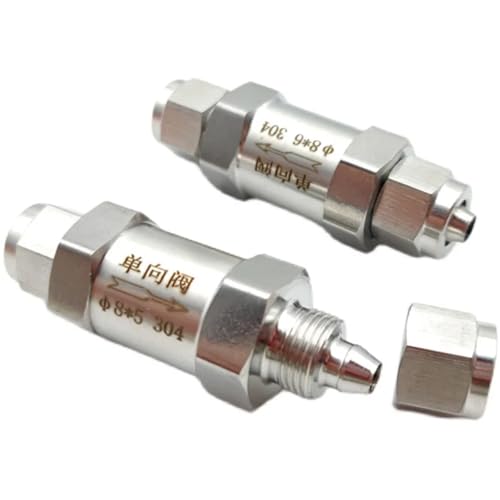 Clapet anti-retour hexagonal inox 304 anti-reflux fluide - 7