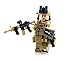 Battle Brick 1.6 Inches Tall CCT Air Force Special Operations Value Custom Minifigure | Genuine Military Minifig | Packaged in The USA | | Great Gift for Ages 8+ to Adult AFOL