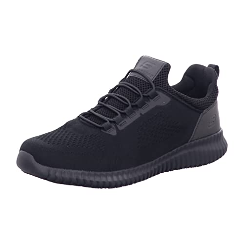 Skechers Cessnock, Zapatillas Hombre, Black, 43 EU