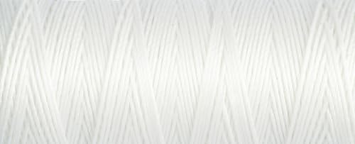 Hilo de poliéster Gutermann blanco 30 m miniatura 1