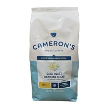 Camerons Coffee Roasted Ground Coffee, Gold Roast Hawaiian Blend, 28 Ounce