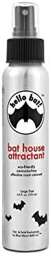 Bat House Attractant Scent Spray - Research-Based Pheromone (No Guano ) for Outside Bats Houses, Outdoors Box Pole, Poles, Large, Small Belfry, 1 2 3 Chamber, Telescoping Boxes Kit, Kits, Attract Bait