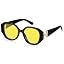 B02-glossy Black / Yellow - Gold