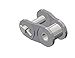 Senqcia Ultra-Max 60HUMCL Heavy Series Connecting Link, Spring Clip Type, Single Strand, 1.45" Length, 3/4" Pitch (Pack of 5)