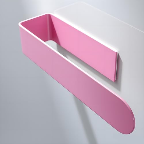 Image of Taozun Hand Towel Holder - Pink Towel Bar for Bathroom, Kitchen, RV, Dorm Room Decor, Adhesive, Stainless Steel, 7.9 Inch, No Drill(Gift for Women /Daughter /Girlfriend)