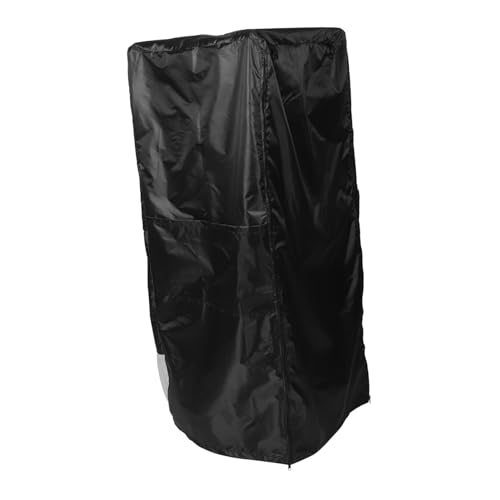 Milisten Kühlschrankabdeckung aus Wetterfester Schutz für Standkühlschränke mit Doppelreißverschluss für Einfachen Zugriff