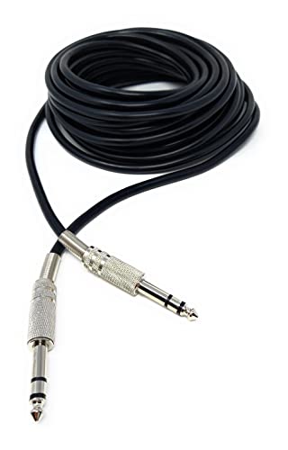 DRUT 10m 6.35mm Male to 6.35mm Male Stereo Audio Cable - Image 3