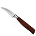 Produktbild Burgvogel Solingen Natura Line, Tourniermesser Holzgriff, rot satiniert, geschmiedet, 7 cm, sehr scharfes Schälmesser rostfrei, Made in Germany, braun, 6800.906.07.0