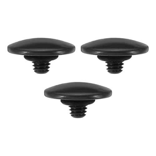 Pulsante di Scatto per Fotocamera 3pz Rilascio Morbido Otturatore in Rame Puro Convesso Adatti per Fotocamere nero