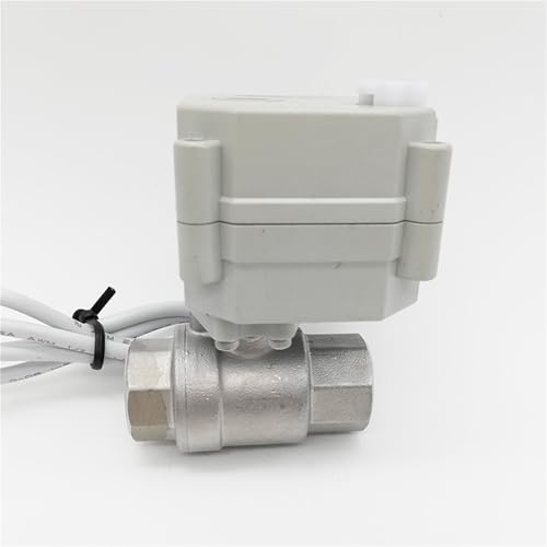 Vanne électrique DN25 SS304 manuelle pour automatiser coupure eau et chauffage - 2