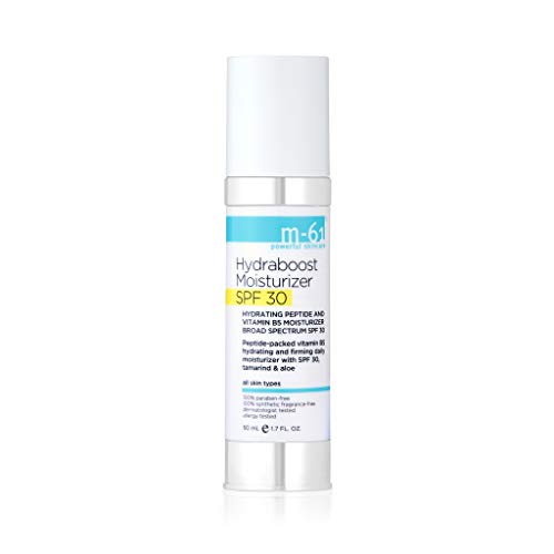 M-61 Hydraboost Moisturizer SPF 30- Unscented hydrating daily SPF 30 moisturizer with hyaluronic, vitamin B5 & E