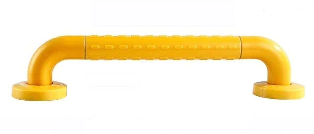 Toilet Frame Bathroom Toilet Grab Handles Grab Bar Bathroom Handrails for The Elderly Safety Handles Barrier-Free Shatter-Resistant(Yellow,78Cm)