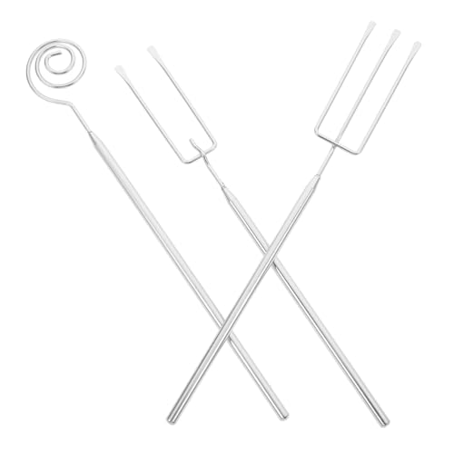 iplusmile Fourchettes à Fondue Acier Inoxydable Pour Tremper Le Chocolat Fromage Et Fruits Réutilisables Et Compatibles Lave-vaisselle