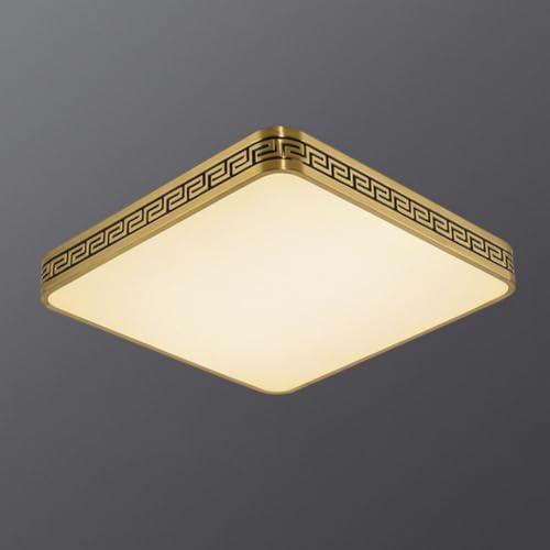 Plafonnier LED cuisine et salon moderne avec luminaire à intensité variable tri-couleur