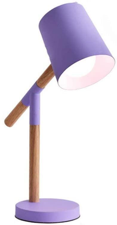 Lampe de table en bois nordique pour éclairer les lectures du soir en chambre