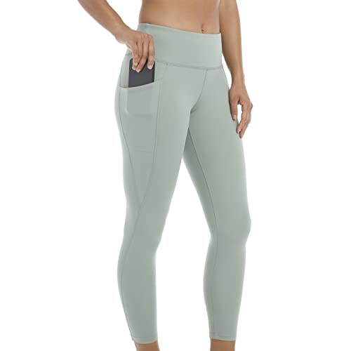 Jockey Women's Activewear Premium Utility 7/8 Legging Sage - image 2