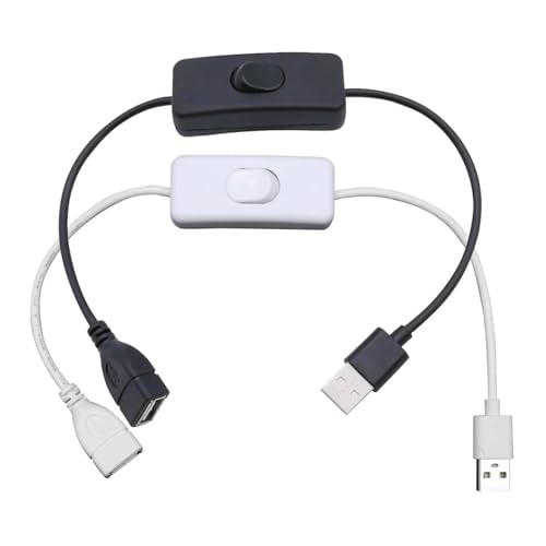 Câble d'extension USB mâle à femelle avec interrupteur 303 intégré pour lampe LED
