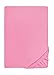 Produktbild biberna Feinjersey-Spannbetttuch 0077144 pink 1x 140x200 cm - 160x200 cm
