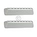 2 x Bosch Siemens 669833 00669833 oryginalny zestaw ze sobą żeberką bębnową Drum Paddle 213 x 55 x 43 mm bęben pralka również Balay Constructa Koenic Pitsos Profilo Viva