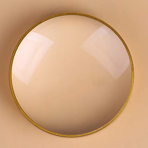 3” Dome Magnifier Optical Glass Portable Paperweight Magnifying Glass Extremely Clear Reading Aid Magnifying Glass Dome Easy to Glide for Reading Books,Map,Newspaper and Magazine by BIJIA（75mm） - Thumbnail 3