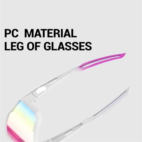Lunettes de cyclisme photochromiques avec protection UV pour course à pied