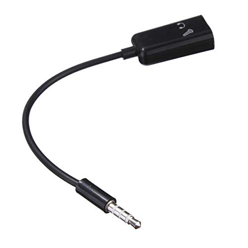 TEHAUX Câble Adaptateur Audio Répartiteur Y Mâle Vers Connecteur Double