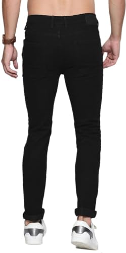 Image of Regular Men Black Jeans () Oak Men BLK 1001 
