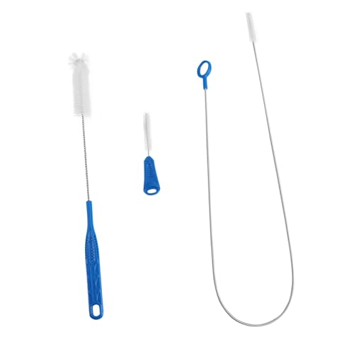 Gogogmee Bottle Straw Home Cleaning Supplies Duct Cleaning Tube Brushes Cleaning Tool Brush for Straws Bottle Brushes Department Store Straw Brush Straw Brushes Household Cleaning White