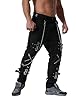 VATINNT Mens Cargo Trousers Gothic Trousers Streetwear Hip Hop Punk Baggy Cargo Pants with Multi-Pockets K014 Black 34 #2