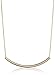 Dogeared Balance Tube Bar Gold Plated Silver Necklace, 16
